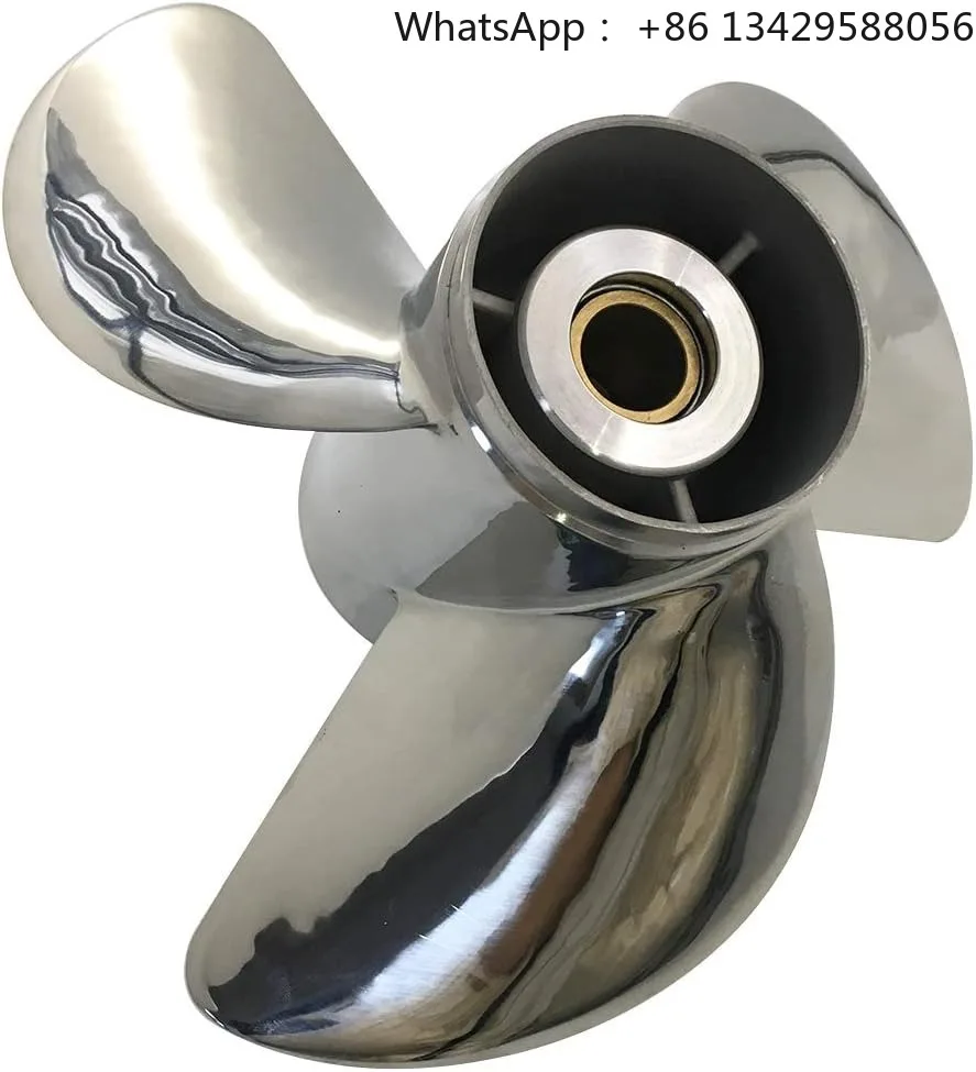 

Winibo 16 1/4"x17" 16 1/4"x19" Outboard Screw Propeller for Yamaha 300-350HP 17 Tooth Stainless Steel 3 Blade Motor Propeller