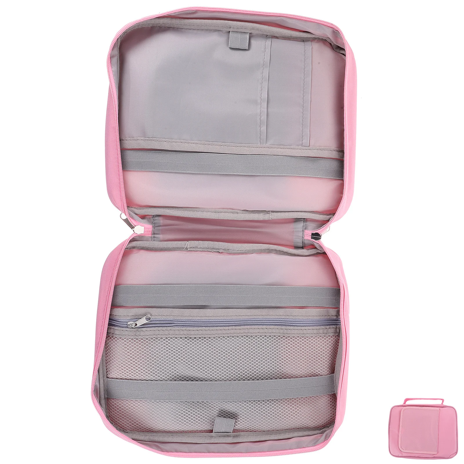 Tote Bag Large Capacity Heavy Duty Polyester Book Storage Handheld Book Carrier Document Organizer File Bag
