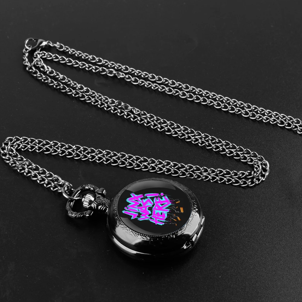 Arcane Jinx Unique Creative Quartz Pocket Watche Necklace Accessory Chain Clock Kids Souvenir Best Gifts For Children Men