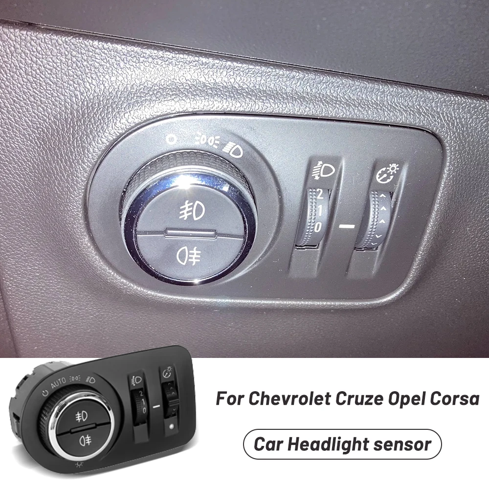 Car Headlight Sensor Far Light Control Automatic Coming and Leaving Home Switch for Chevrolet Cruze Opel Corsa Buick Verano