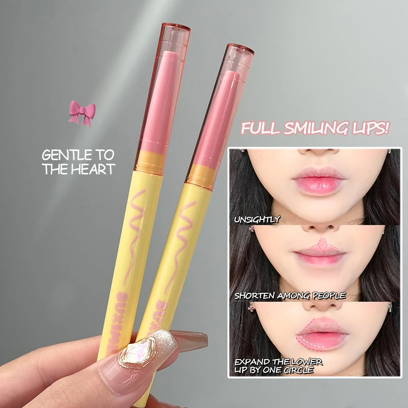 Mooie Zoete Doggie Lip Liner Fluwelen Matte Parelmoer Lippenstift Overzicht Volledige Lippen Cappuvini Naakt Lip Potlood Contouring Cosmetica