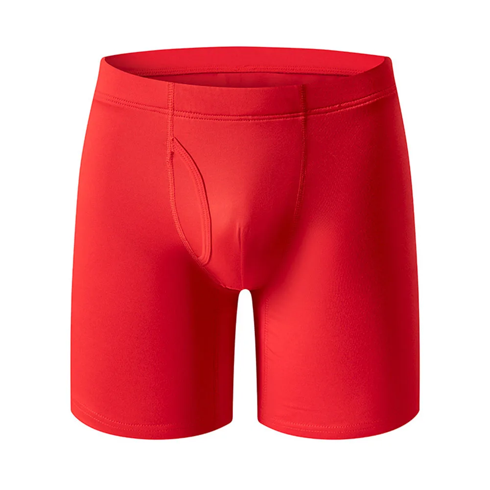 Black Long Leg Shorts Underwear Black Long Leg Boxer Classic Style Boxers Dark Grey Trunks Active Sports Use For Casual Wear