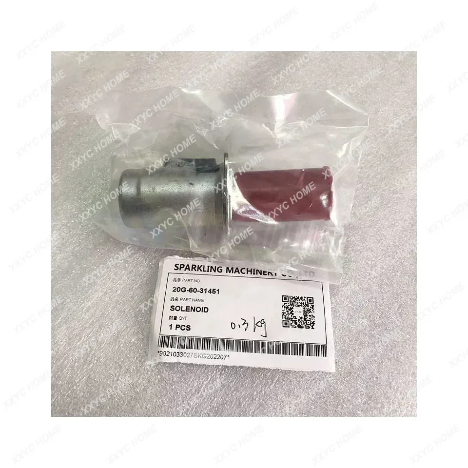 20g60-31451 Excavator PW140 PW180 Solenoid 20G6031451 Valve 20G-60-31451