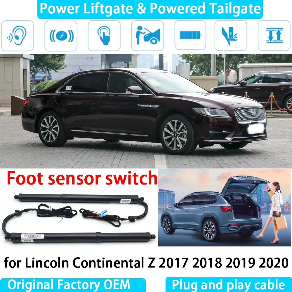 

for Lincoln Continental Z 2017 2018 2019 2020 Automatic Electric Power Liftgate Powered Tailgate Strut Tail Gate Lift System