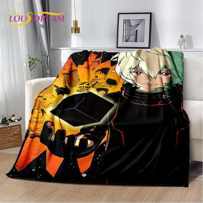 العالم الزناد أنيمي الكرتون لينة أفخم بطانية ، الفانيلا بطانية رمي بطانية لغرفة المعيشة غرفة نوم السرير أريكة نزهة كوف الاطفال