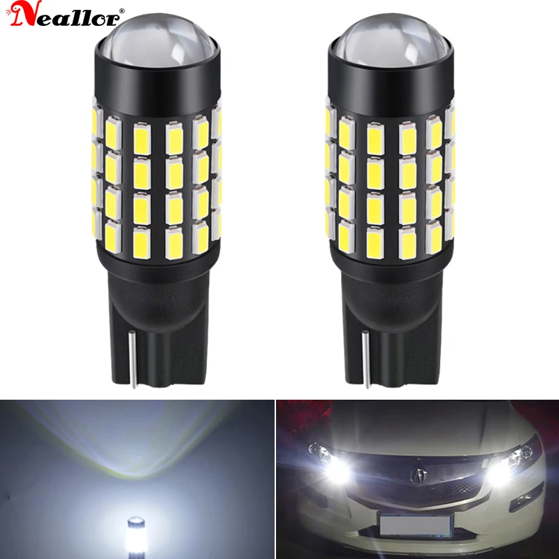 A pack High Power T10 194 920 912 921 168 LED Extreme Bright 54 SMD 3014 Chip Bulbs Car Parking Backup Reverse Wide Lights