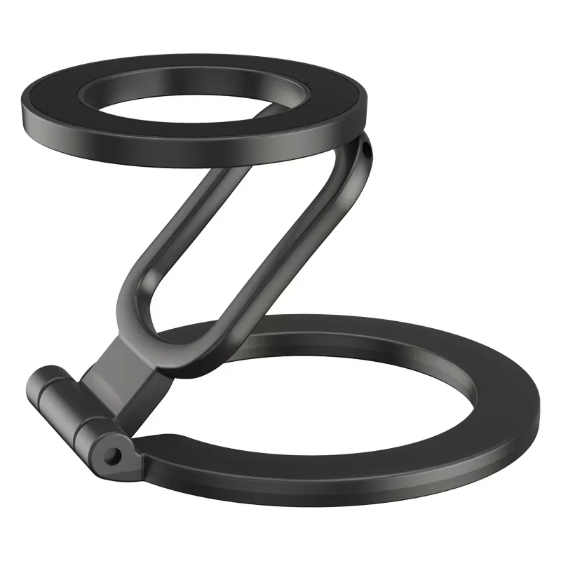 Für Magsafe Faltbare Doppelseitige Magnetische Telefon Halter Für iPhone Xiaomi Universal Klapp Auto Halter Magnetische Smartphone Ständer