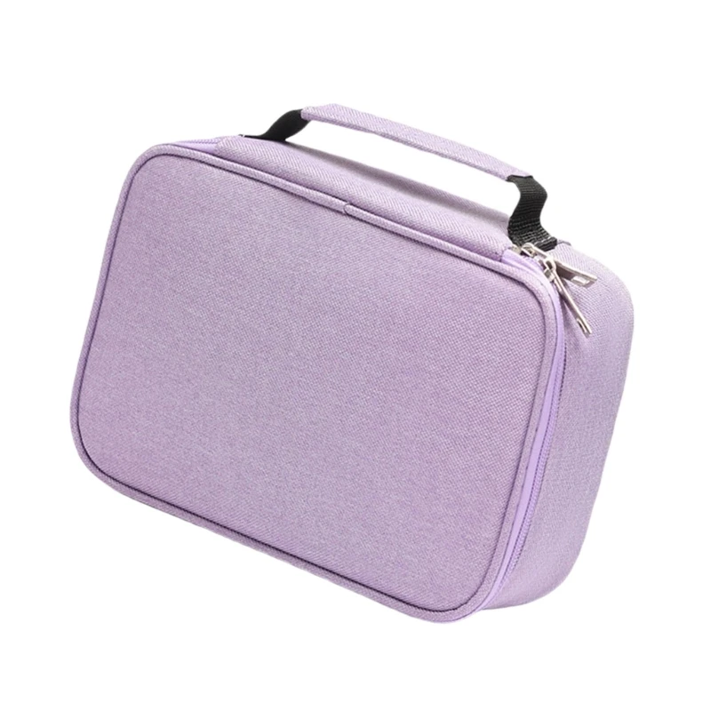 High Capacity Pen Case Multifunctional Pen Pouches 72 Slots Colored Pencil Bag With 2 Removable Sleeves Portable Pen Bag