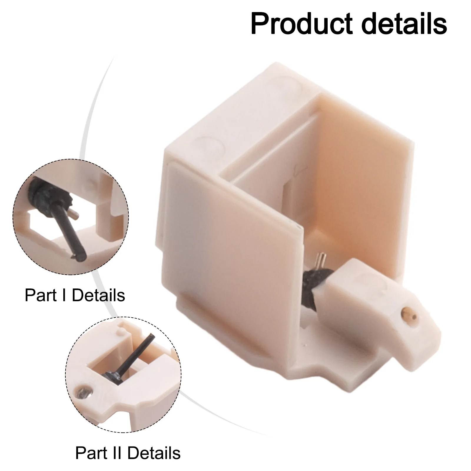 

ATN3600L Needle Stylus Replacement Parts Emery Tip Excellent Audio Performance High Durability Precise Reading Sturdy Material