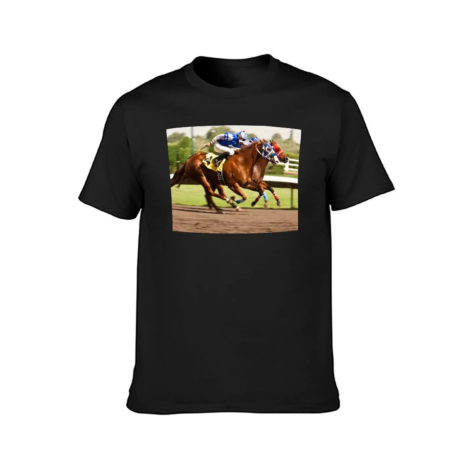 Neck and Neck Heading to the Finish Line T-Shirt new edition boys whites graphics oversized black t-shirts for men image 2