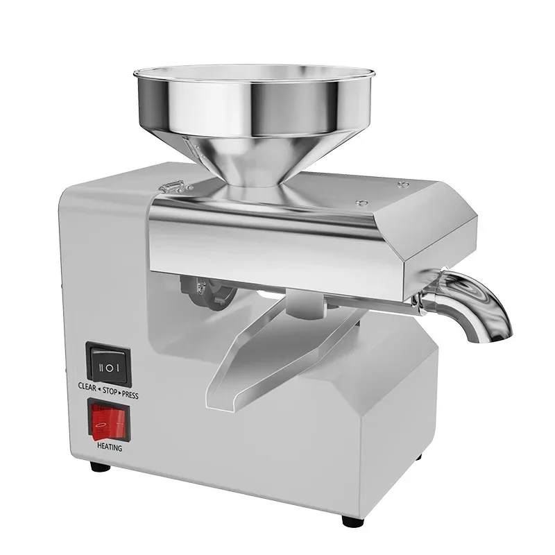 DIVEDEER R8S 4th Gen Oil Press: Adjustable Temp Control for Cold/Hot Pressing Peanut Linseed Walnut Sesame Rapeseed Oil
