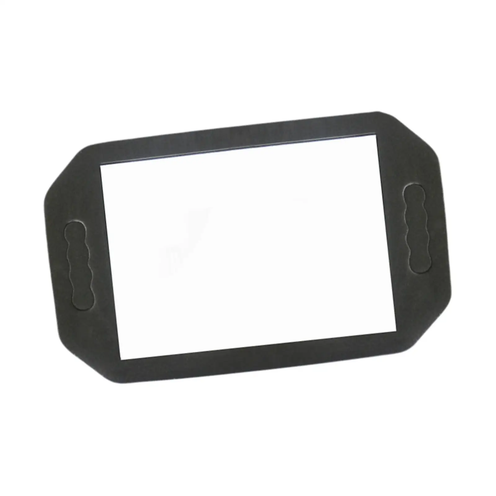 Foam Barber Mirror with Hanging Hole Double Handle Barber Hairdressing Mirror for Home Travel Hair Stylist Bathroom Salon