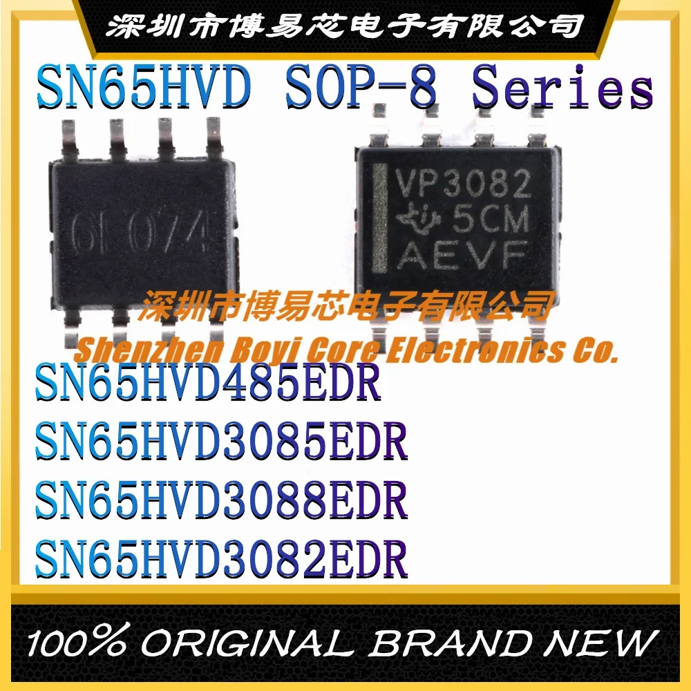 

SN65HVD485EDR SN65HVD3085EDR SN65HVD3088EDR SN65HVD3082EDR SOP-8 New Original Genuine