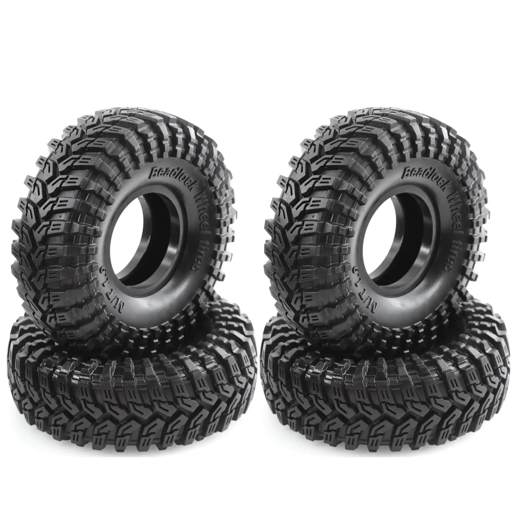 

4 шт. 1,9-дюймовая резиновая шина 115*45 мм для 1/10 Rc Crawler Car Traxxas Trx6 Axial Scx10 Wraith Scx10 Yikong Rgt Wrangler 1,9 колеса