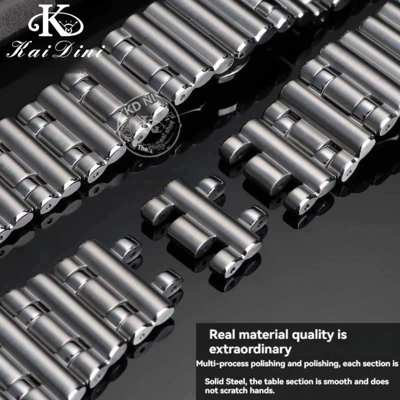 For Breitling Mechanical Timing B01 Stainless Steel Watch Chain Super Ocean Avenger Stainless Steel Strap Watchband 22mm