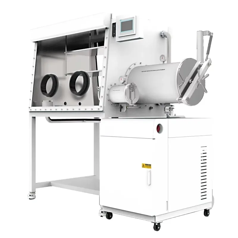 i Tencan Lithium Battery Research Vacuum Stainless Steel HEPA Purification System Operation Water Sensitive Glove Box