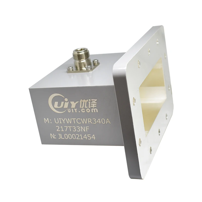 WR340 Waveguide to Coaxial Adapter