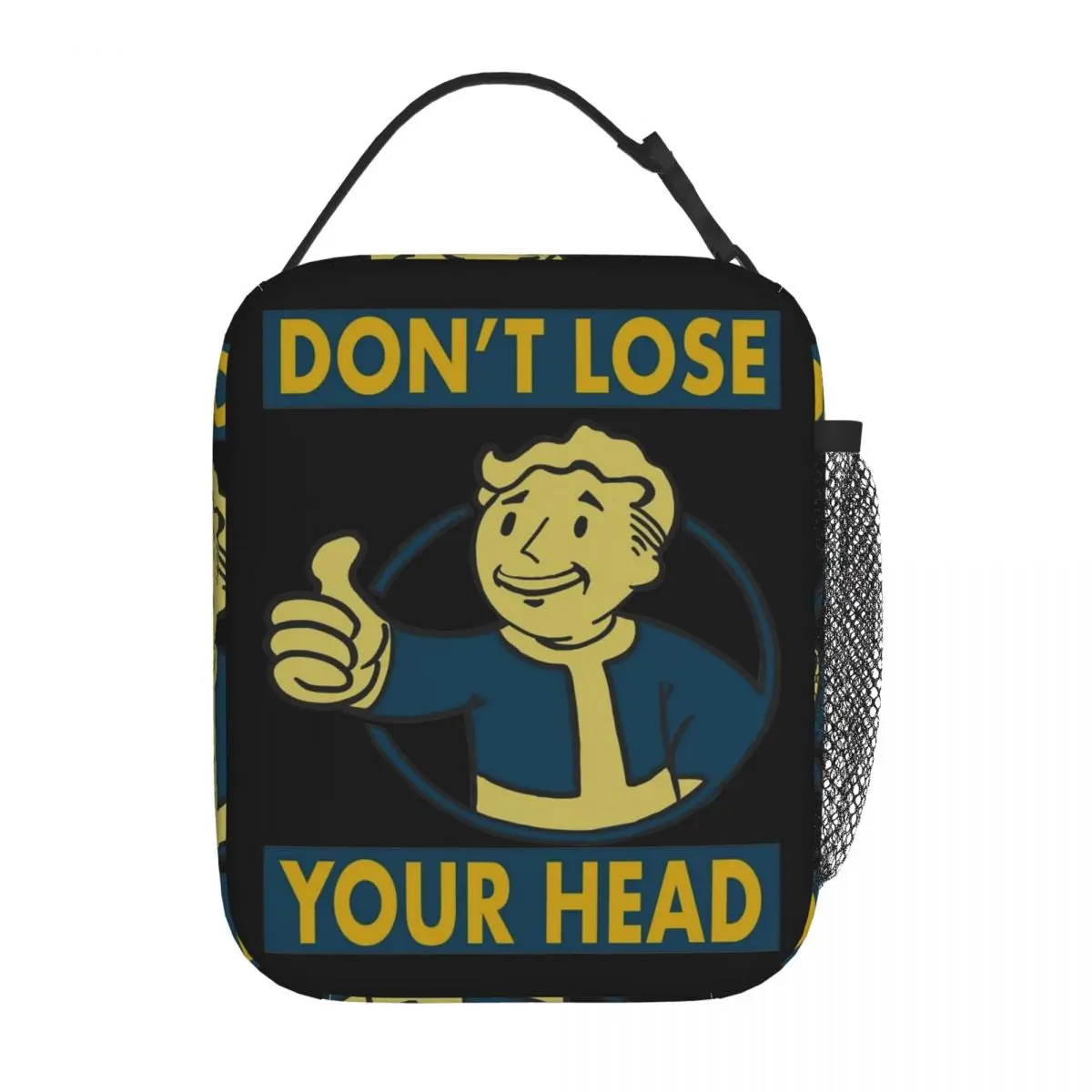 

Don't Lose Your Head Fallouts Boy Insulated Lunch Bags Thermal Bag Reusable Large Tote Lunch Box Food Bag Office Outdoor