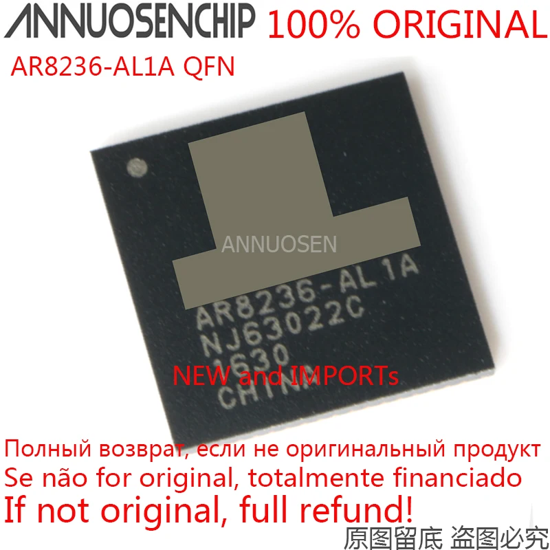 5PCS - 10PCS - 50PCS AR8236-AL1A AR8236AL1A AR8236 AL1A QFN68 100% new original and in stock