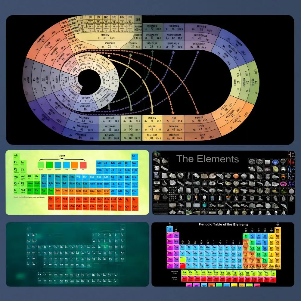 

Periodic Table Of Elements Mousepad Large Gaming Mouse Pad LockEdge Thickened Computer Keyboard Table Desk Mat