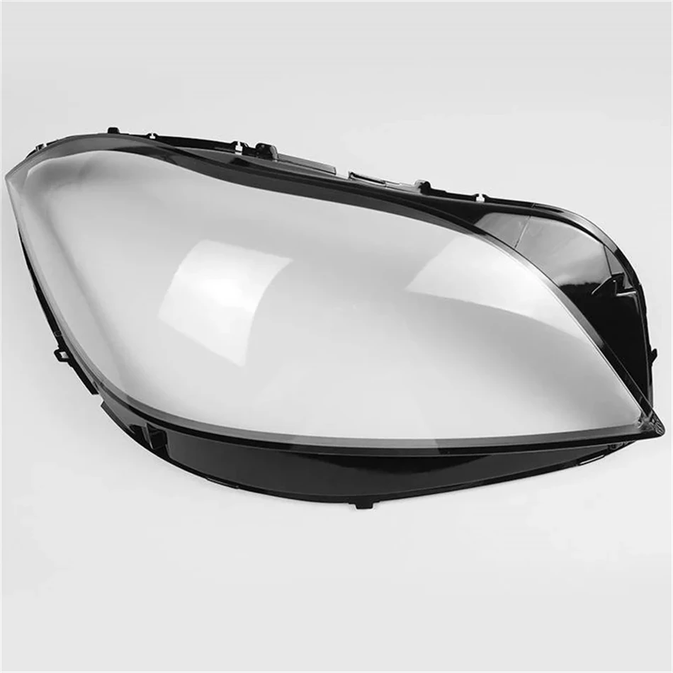 

For Mercedes Benz W218 CLS 2016 2017 Lamp Case Glass Lens Shell Car Front Headlight Cover Transparent Lampshade Light Caps