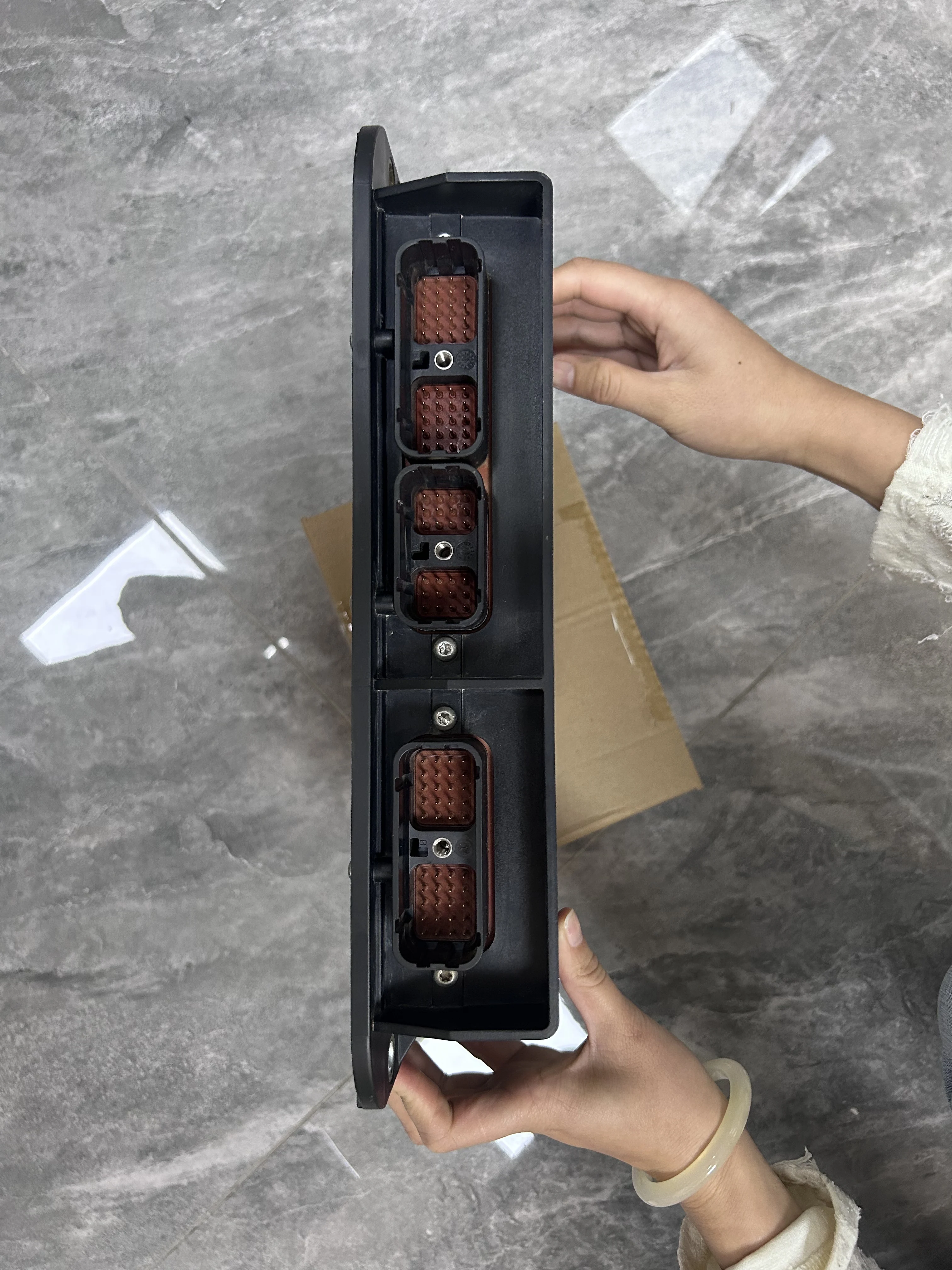for JCB engine computer board ECU 332 K6848 imported with multiple models and programs for JCB excavator