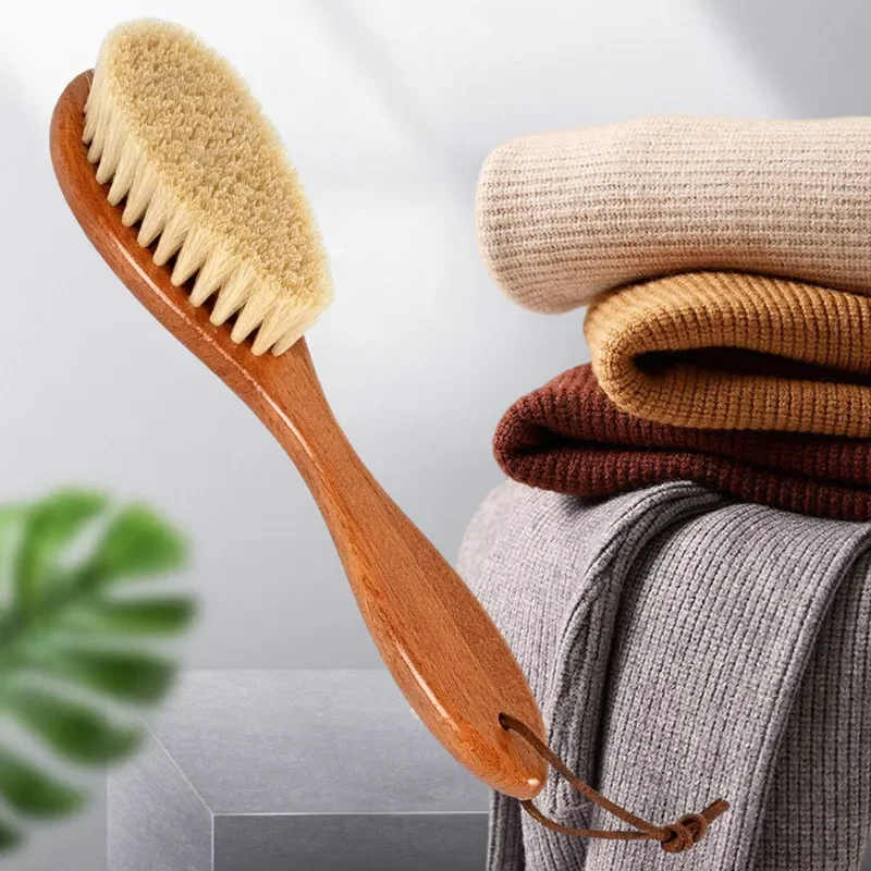 Foreign trade wool coat brush woolen coat combing brush pulling cashmere sweater smooth cleaning and care horse mane brush