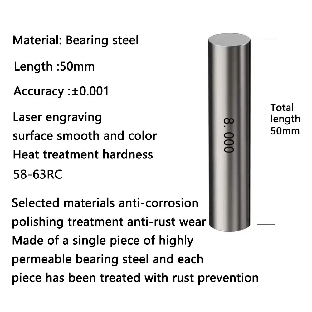 Pin Plug Gauge,0.1-12mm.1mm-2mm 101 ชิ้นปลั๊ก/รู/Gauge,ขั้นตอน 0.01 มม.,เครื่องมือสําหรับช่างไม้,การตรวจสอบ,เครื่องกลและการวัด