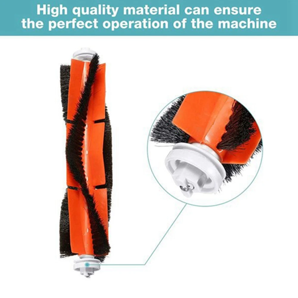 For Xiaomi Roborock S50 S5 Accessories Xiaomi Robot Vacuum Cleaner Spare Parts Kits Main Brush+Main Brush Cover