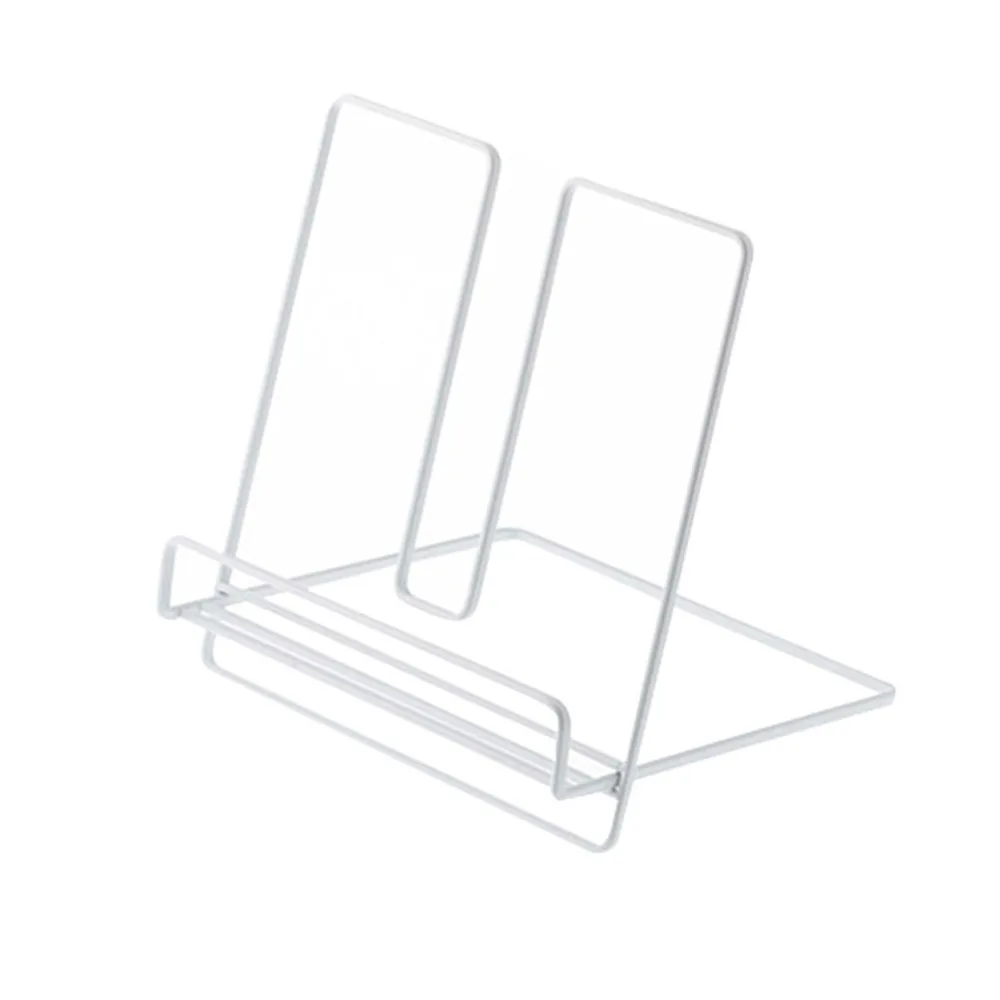 

Simple Folding Magazine Reading Stand Stable Structure Rust-proof Desktop File Holder Detachable Non-slip Tablet Computer Rack
