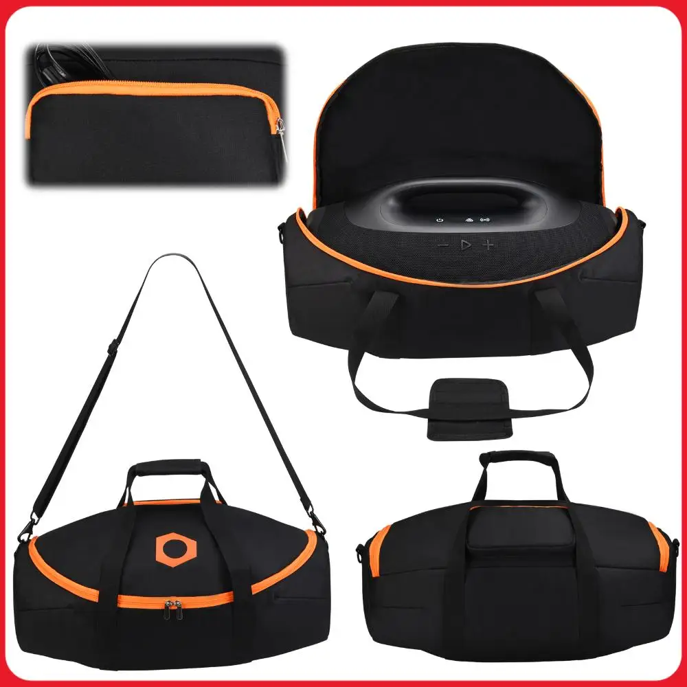 

Portable Storage Case with Detachable Strap Carrying Strap Storage Case for Boombox 4 Sound Device