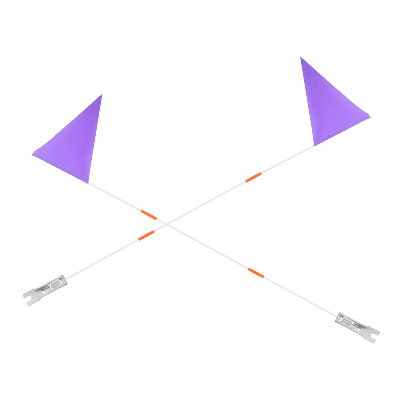 

2 шт. флагов безопасности для велосипеда: детский флаг на заднюю часть велосипеда, высокая видимость, водонепроницаемый, устойчивый к разрывам, для велопрогулок на открытом воздухе и семейного отдыха