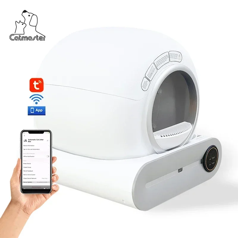 Hot Selling Electric Cat Toilet Smart Self-Cleaning Electrical Automatic Cat Box With APP