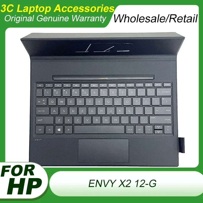 

New Original for HP ENVY X2 12-G D9B 2-in-1 Tablet Keyboard Base Leather Case Assembly Protective Case Replacement Keyboard