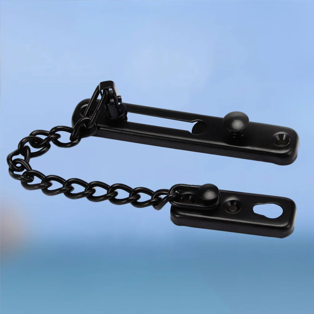 

2Pcs Door Lock Chain Stainless Steel Thick Wide Chain Replaceable Safety Latch for Home Latch Lock for Door