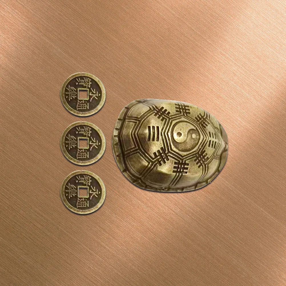 

Набор из 1 предмета: Прочная латунная декоративная скульптура в виде панциря черепахи, в китайском культурном стиле, для декора стола, гостиной, офиса, винтажная металлическая скульптура для гадания