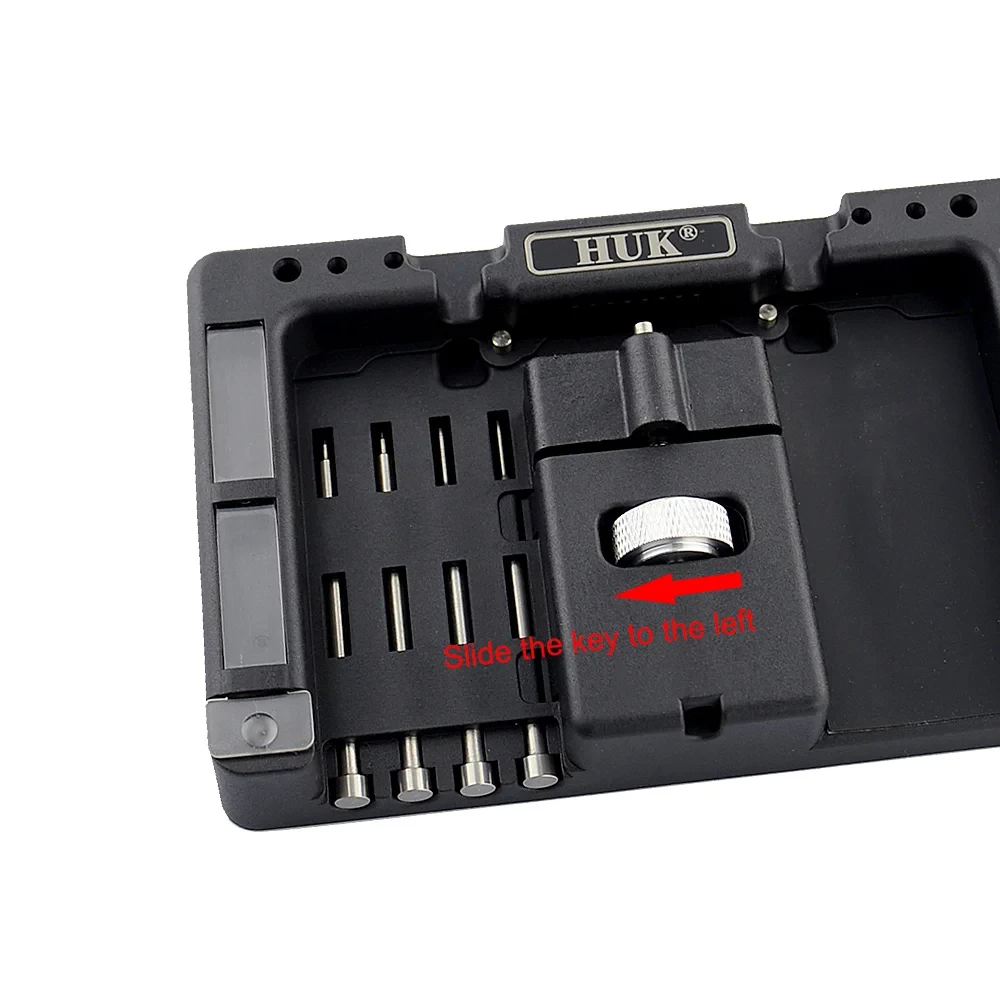Original HUK Schlüsselbefestigungswerkzeug Flip Key Vice Of Flip-Key Pin Remover für Schlosserwerkzeuge mit vier Stiften – Detail 10