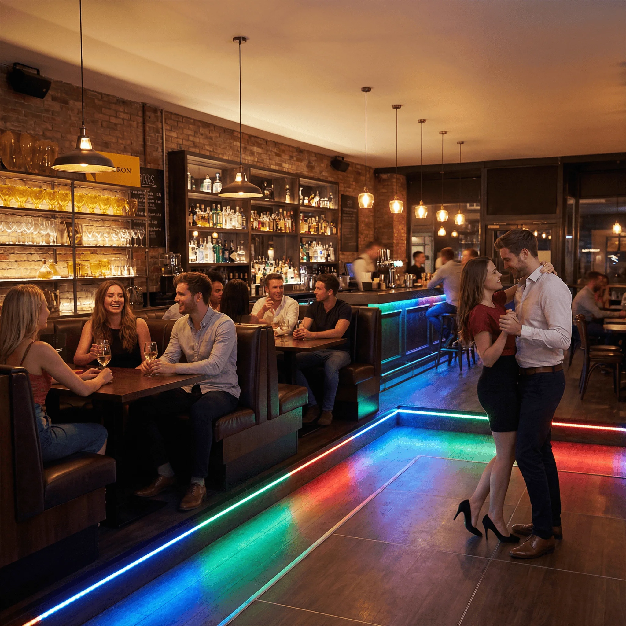 4Pcs 24x6W 120W LED Bar Wall Wash Lights 4in1 RGBW UV 6in1 Stage Lights Effect DJ For Outdoor Building Decoration Wedding Party