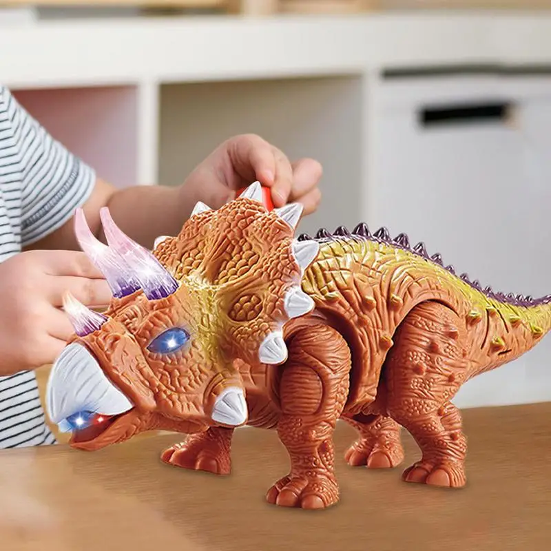 Talking and Walking Dinosaur Electric Dinosaur toys Interactive Dinosaur Model Toys Talking Electric Animal Toys Birthday gift