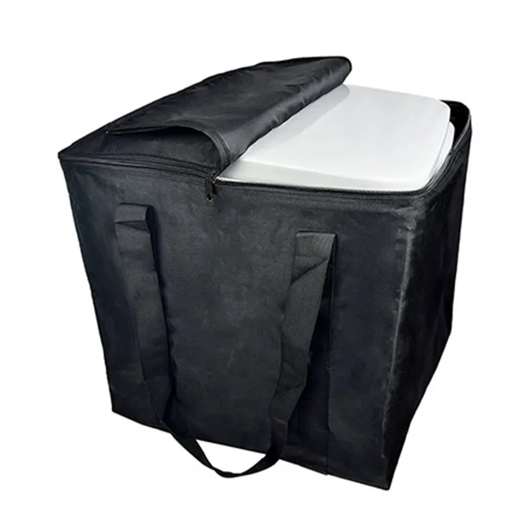 5.3 Gallon Portable Toilet Bag Spacious Toilet Protector Bag Sanitary Double-firm Nylon Material Double Zipper Design
