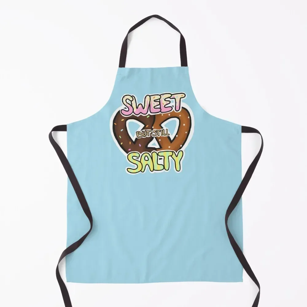 

Sweet But Still Salty Chocolate Pretzel Apron Kitchen Things For Home Kitchen Accessories 2022 bib Apron