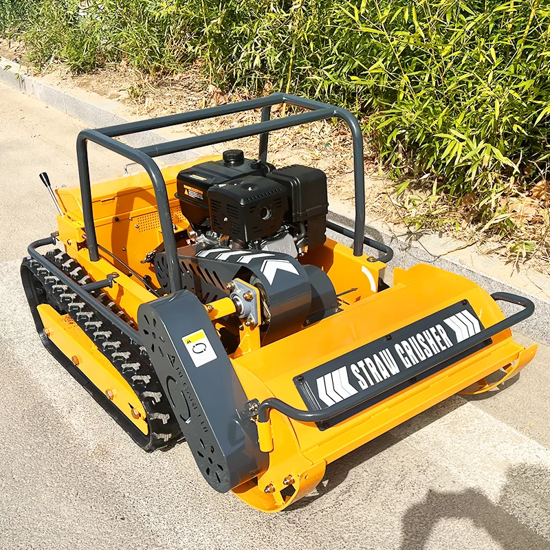 カスタマイズ可能な全地形対応インテリジェントワイヤレスリモコン芝刈り機、効率的な操作、大容量燃料タンク