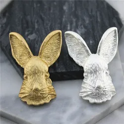 Vintage Bunny Rabbit Brooch and Pins for Women Men Fashionable Elegant Personality Lapel Pins Jewelry Clothing Accessories Gifts