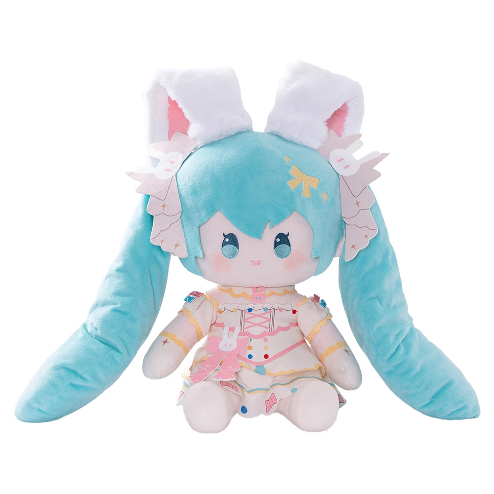 In Stock Original moeyu Hatsune Miku Sweet Dream Future Plush Doll Ornament 40CM Anime Peripherals kawaii Collectible Gift