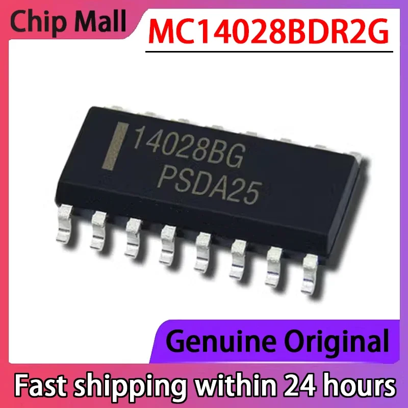 

5PCS New Original MC14028BDR2G 14028BG SOP14 Signal Switch/codec/multiplexer