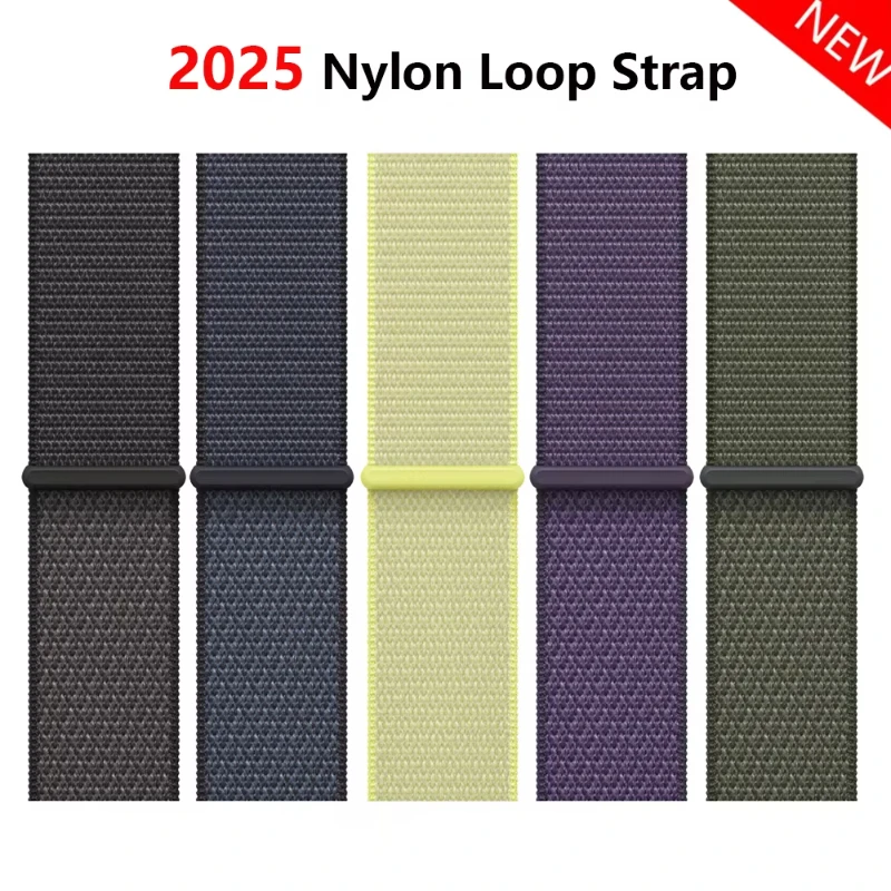 Boucle en Nylon 1:1 originale pour Apple Watch 11 bandes 42mm 46mm 44mm 40-41-45mm, Bracelet iWatch série 10 9 8 7 6 5 SE3 Ultra 3 2 49mm