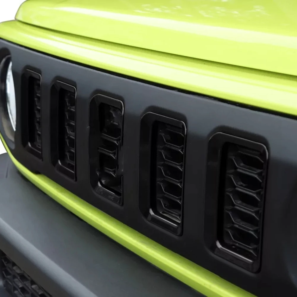 

6PCS/SET Replacement Car Front Grill Ring Racing Grille Cover Trim For Suzuki JB64 JB74 2019-2024 Decoration
