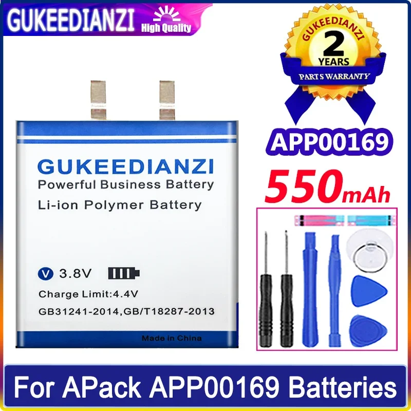 GUKEEDIANZI Battery 550mAh For APack APP00169 Bateria