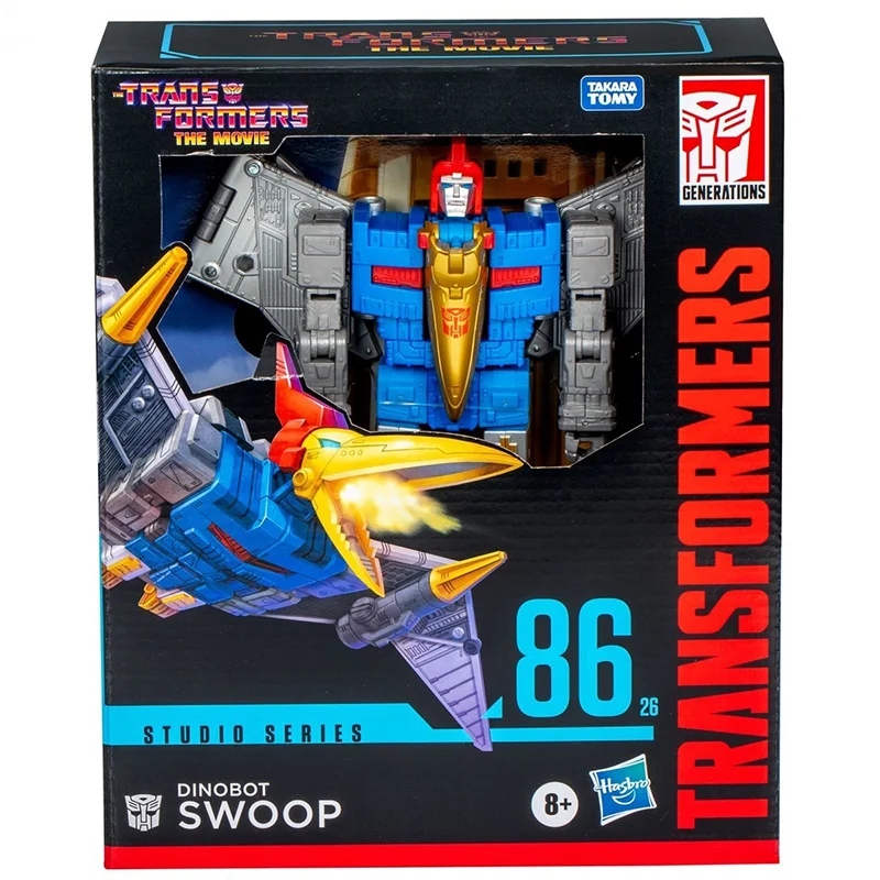 Hasbro Transformers Dinobot SS86 06 Grimlock 07 Slug 15 Sludge 19 Snarl 26 Swoop Leader Class Original Action Figure Model Toy