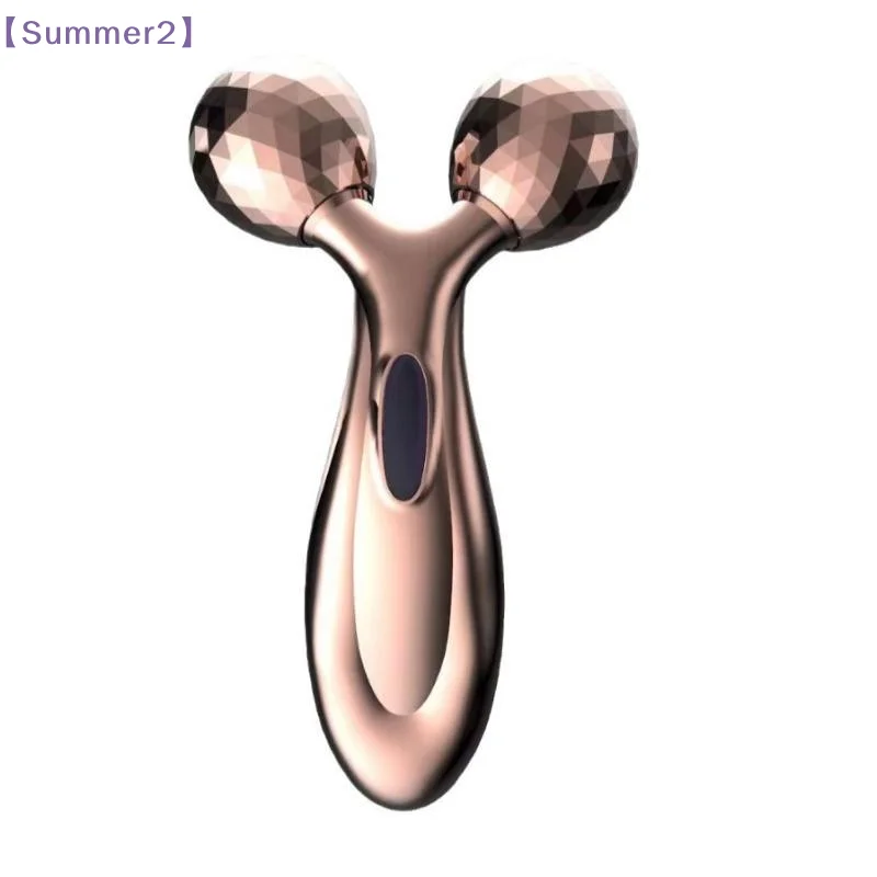 【Xia2】3D Dual Roller Massager With Face Lifting Skin Tightening For Home Skincare Daily Use Travel Beauty Routine{S} view 3